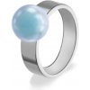 Swarovski prsteň Private Beach s modrou perlou se4357