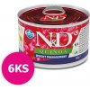 N&D dog Quinoa Adult Mini Weight Management 6 x 140 g