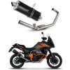 KTM 1290 Super Adventure 2021 - 2022 kompletný ladený výfukový systém P7 BLACK + dB killer medium
