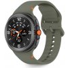 Tech-Protect Silicone remienok na Samsung Galaxy Watch 8 / Classic (40 / 44 / 46 mm), army green