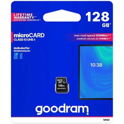 GOODRAM microSDHC Class 10 128 GB M1AA-1280R12