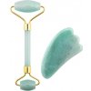 Palsar7 Masážny valček a doštička Guasha jadeit (Green Aventurine Jade Roller & Gua Sha Set)