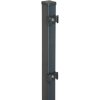 Stĺpik s upínacími platničkami 220 cm, antracitový