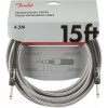 Fender Professional Series 15' Instrument Cable White Tweed