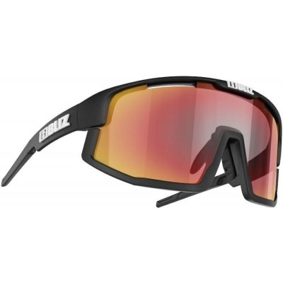 Bliz Vision 52001-14 Matt Black/Brown w Red Multi plus Spare Jawbone White Cyklistické okuliare