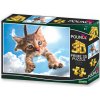PRIME 3D Kotě v oblacích 3D 48 dielov