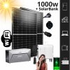 Fotovoltaický solárny set 1000W s akumulatorom a invertorom Deye WIFI 800W 2x panel 500W monokryštalický