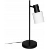 Stolová lampa Tais kovová čierna, kancelárska 45 cm