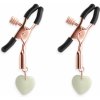 NS Novelties Bound Nipple Clamps G3 Rose Gold
