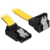 Delock kábel HDD SATA 20 cm pravouhlý hore / dole, žltý