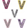 Nojomojo Písmeno V Prívesok na náramok 10 ks