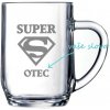 Pieskovaný polliter na pivo Super otec s úpravou