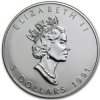 Royal Canadian Mint strieborná minca minca Maple Leaf 1991 1 Oz