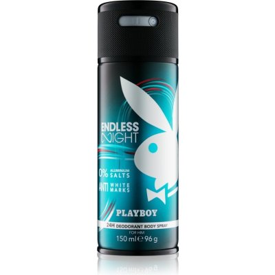 Playboy Endless Night dezodorant v spreji pre mužov 150 ml