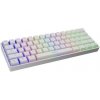 Genesis herná klávesnica THOR 660 RGB/Bezdrôtová Bluetooth/US layout/Biela NKG-1845
