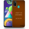 Picasee silikónový čierny obal pre Samsung Galaxy M21 M215F - I don´t do costumes