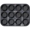 Berlinger Haus Forma na muffiny s titanovým povrchem 12 ks Carbon PRO Line 35x26,5x3cm
