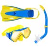 AQUALUNG-SET HERO Junior-YELLOW BLUE LENS MIRROR Žltá 25/31