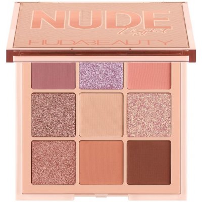 Huda Beauty Nude Obsessions paletka očných tieňov Nude Light 34 g