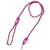 Vodítko BUSTER Reflective lanové 120cm/8mm fialové