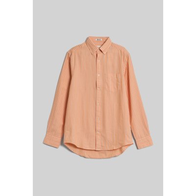 Gant košeľa reg Archive Oxford stipe oranžová