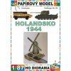 Papierový model - Dioráma Holandsko 1944