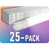 V-TAC LED trubica T8 18W, 1850lm, G13, Nano plast, 120cm/25-PACK! Farba svetla: Denná biela