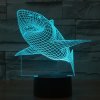 Beling Detská lampa, Žralok, 7 farebná QS396