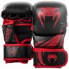 MMA sparingové rukavice Venum Challenger 3.0 Sparring - Black/Red Velikost: S