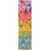 Flair Rugs , Ručne všívaný behúň Illusion Reverie Multi, 60x230, viacfarebná, chodba / predsieň