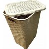 Katex Koš na prádlo.RATAN 60l-béžový 435x337x602 mm