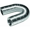 Ventilačné potrubie, ø 125 mm, dĺžka: 3 m, hliník, K402004