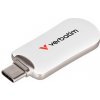 Verbatim USB flash disk, USB C, 64GB, Plectra, biely, 30228, USB C