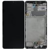 Originálny LCD Displej + Dotykové sklo + Rám pre Samsung Galaxy A42 5G (A426B) – Čierny (Service Pack)