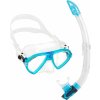 Cressi Šnorchlovacia súprava OCEAN + GAMMA transparentná / aquamarine CLAQ