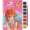 Winx Club Bloom - Omalovánky s vodovými barvami