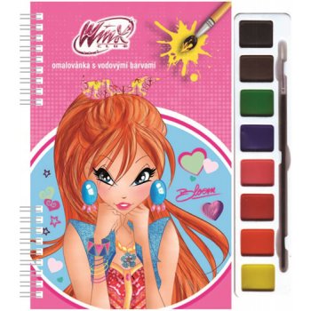 Omalovánky s barvami Winx Club