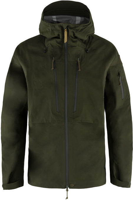 Fjällräven Keb Eco-Shell jacket deep forest