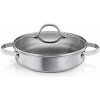 Tescoma Panvica hlboká SteelCRAFT s pokrievkou ø 24 cm, 2 úchyty - osobný odber v predajni zdarma