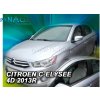 Deflektory - protiprievanové plexi Citroen C-Elysee 4D od 2013