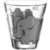 LEONARDO 017901 Detský hrnček Bambini Elephant sklo tvar vhodný pre deti číry farebný 215 ml