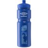 Športová fľaša Umbro FORMATION WATER BOTTLE 750ML modrá,biela