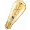 LED žiarovka Vintage 1906 E27 Osram 4W 25W teplá biela 2000K Retro žiarovka Gold Edison stmievateľná