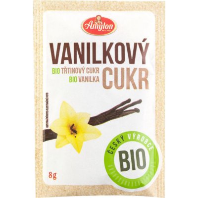 Amylon Bio vanilkový cukr 8g