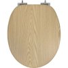 Poseidon WC sedadlo Natur, softclose, odnímateľné, MDF, HY-M01-V18501-29