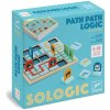 Djeco SOLOGIC Logika cestičiek Hlavolam so 40 výzvami