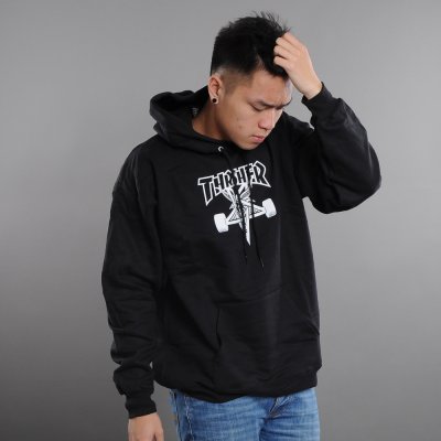 THRASHER SKATEGOAT hoodie black