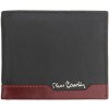 Pierre Cardin TILAK37 8824 RFID čierno-červená pánska peňaženka z hovädzej kože 11 x 9 x 2 cm