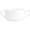SVING Šálka na polievku / na bujón, 2 ucha 275 ml porcelán biely HOTEL
