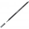 Fix metalický vláknový STABILO Pen 68 metallic strieborný